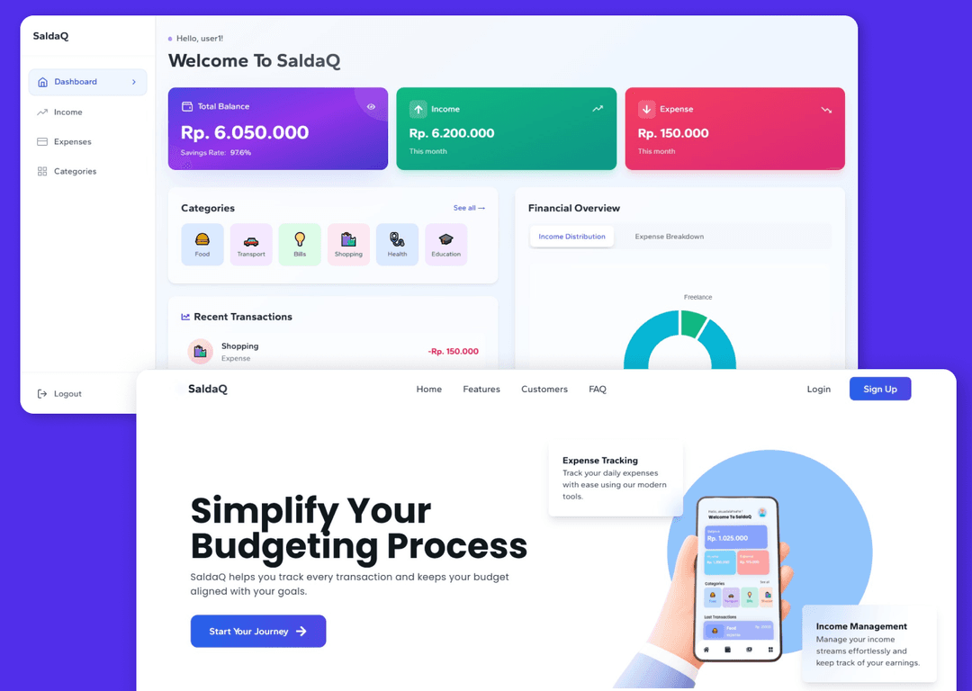 Personal Finance - SaldaQ